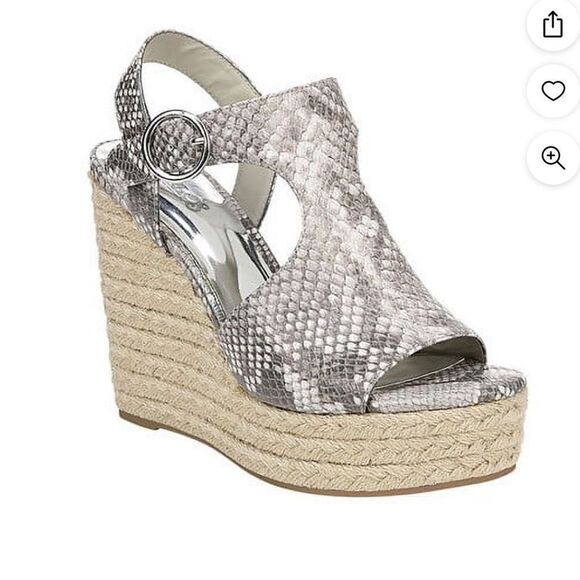 Women's Carlos by Carlos Santana Winnie Wedge Sandal 8 - Picture 1 of 11